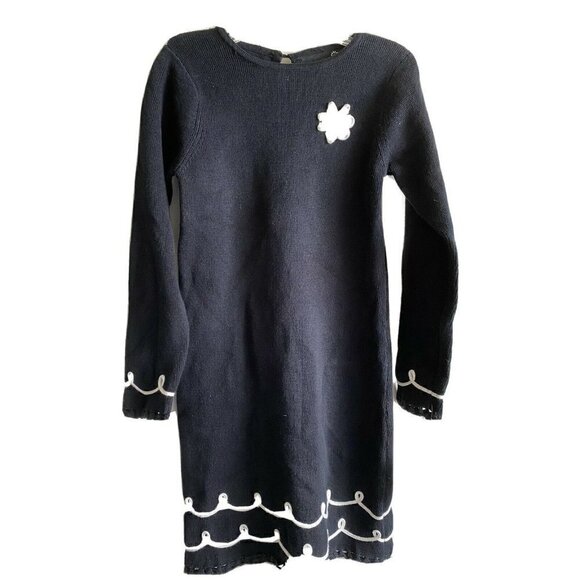 Girl’s Size 5T NWT‎ Long Sleeve Black Sweater Shift - Picture 1 of 6